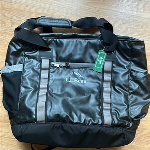 L.L. Bean Black Tote Bag
